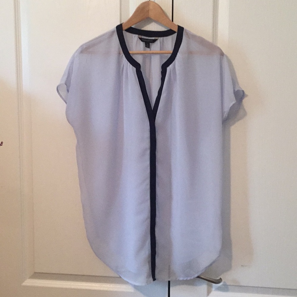 Banana Republic blue blouse